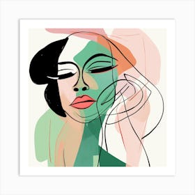 Portrait Of A Woman 30 Art Print