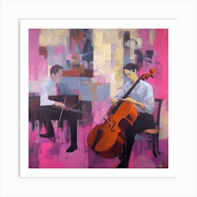 Cello And Piano Art Print