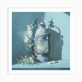 Old Lantern 1 Art Print