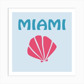 Miami Bold Illustration Art Print