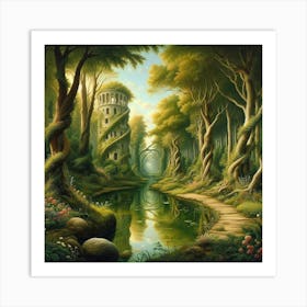 Fairytale Forest 7 Art Print