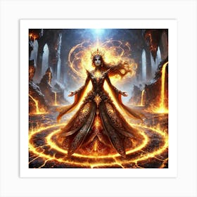 Queen Sorath Core Sovereignty Art Print