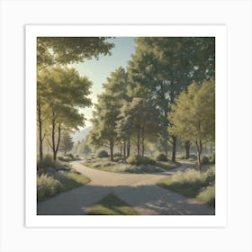 Autumn Forest Art Print