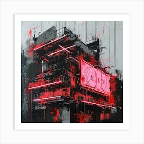 'Dark City' 1 Art Print