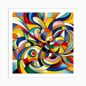 Abstract Painting 221 Art Print