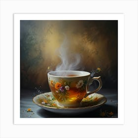 Tea Cup Art Print