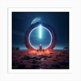 Ring Of Fire Art Print