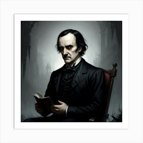 Edgar Allan Poe Art Print