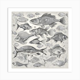 Strange Fish Surreal Art Print