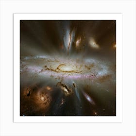 Nasa Galaxy Art Print