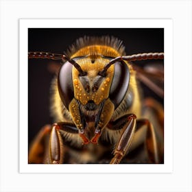 Bee Portrait 1 Art Print