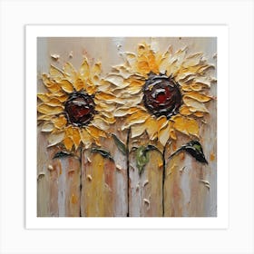 Sunflowers 17 Art Print