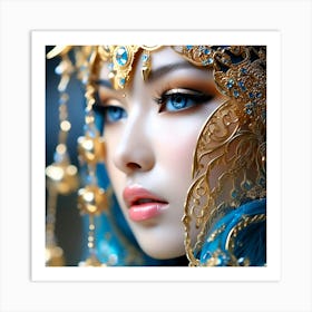 Exotic Beauty Artwork 254 Art Print