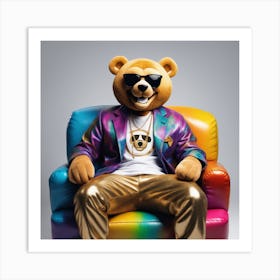 Teddy Bear 6 Art Print