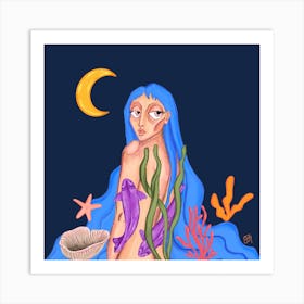 Mermaid Art Print