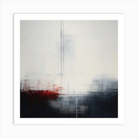 Minimalist Abstract Square 3 Art Print