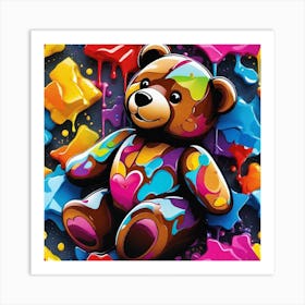 Teddy Bear 2 Art Print