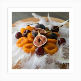 Figs And Plums Art Print