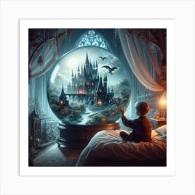 Snowglobe Art Print