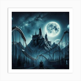 Hogwarts Castle 3 Art Print