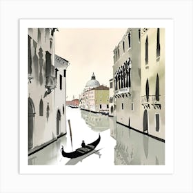 Grand Canal Venice Art Print
