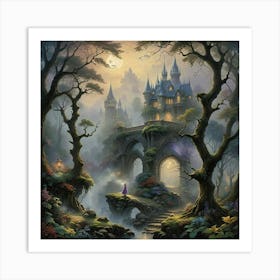 Fairytale Castle 1 Art Print