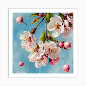 Cherry Blossoms 6 Art Print