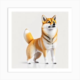 Shiba Inu Art Print