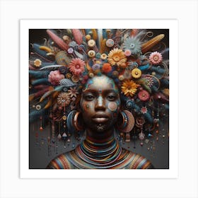 African Woman 2 Art Print