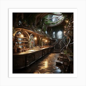 Fairytale Kitchen 2 Art Print