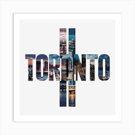 Toronto Cityscape Art Print