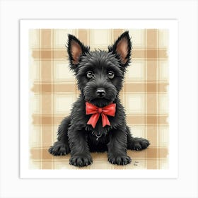 Scottish Terrier Pup Affiche