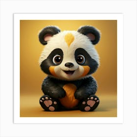 Panda Bear 18 Art Print