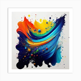 Abstract Painting 16 Art Print