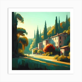 Tuscan Countryside 2 Art Print