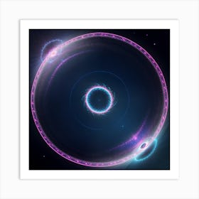 Circle Of Light Art Print