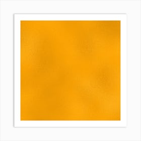 Orange Glass Art Print