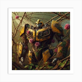 Transformers Bumblebee Art Print
