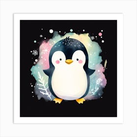 Cute Penguin 1 Art Print