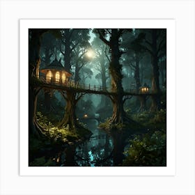 Fairytale Forest 24 Art Print