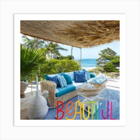 Beautiful Living Room 2 Art Print