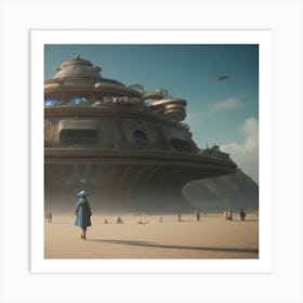 Galactic Ark Art Print