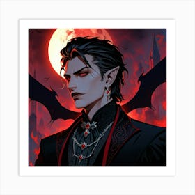 Dracula 17 Art Print