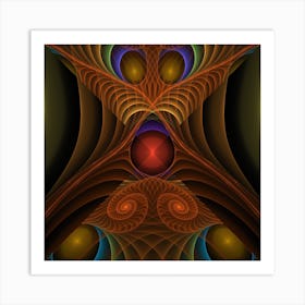 Fractal Fantasy Design Swirl 1 Art Print