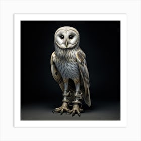 Barn Owl 1 Art Print