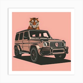 Mercedes G - Class Canvas Art Art Print