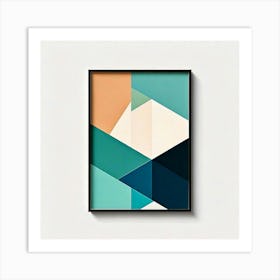 Abstract Geometric Wall Art 1 Poster