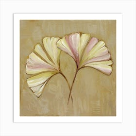 Ginkgo Leaves 3 Art Print