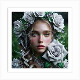 Fairytale Girl 6 Art Print