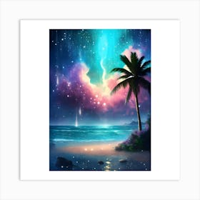 Starry Night Sky Art Print